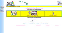 Desktop Screenshot of partypizzazz.com